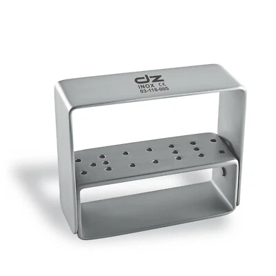 Nagelfräser Ständer Aufbewahrungsbox Edelstahl für bis ca.18 Fräser - Bild 1 von 3