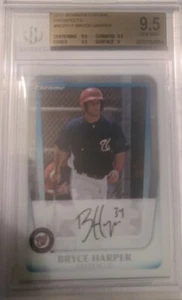 2011 Bowman Bryce Harper #BCP111 Baseball Card Gem Mint 9.5 - Picture 1 of 2