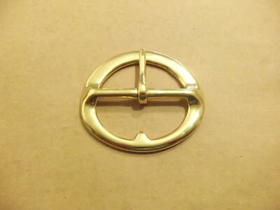 3" Solid Brass Heavy Girth Cinch Buckle  - Image 1 of 2