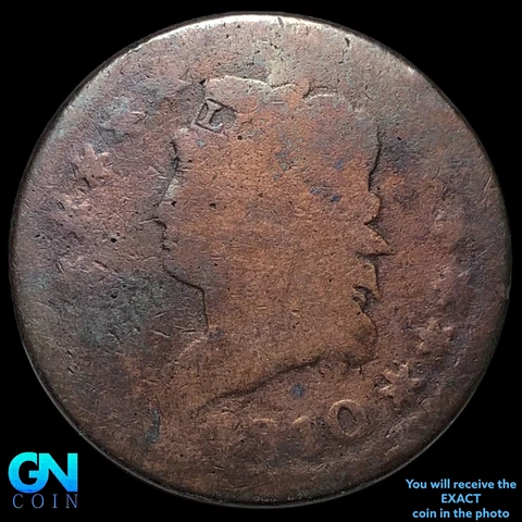 1810 Classic Head Large Cent  #E3281 Cover