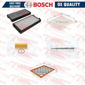 FÜR BMW X5 3.0sd E70 LUFT ÖL DIESEL KRAFTSTOFF INNENRAUM POLLEN MIKROFILTER SERVICE KIT - Bild 1 von 1