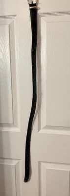 Cinturón de moda GEORGE mano de obra fina marrón cuero genuino en relieve unisex 34/85 Foto 1 de 4