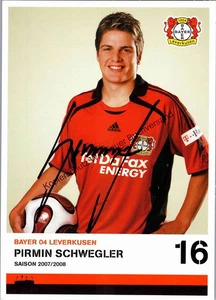 Original Autogramm Pirmin Schwegler Bayer Leverkusen /// Autograph signiert sign - Picture 1 of 2