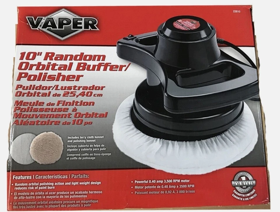 Vaper 10" tampón orbital / pulidora Foto 1 de 1