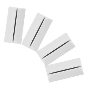 4 Pcs Desktop Bezel Base Divider Stand Bracket Movable Partition - Bild 1 von 12