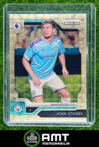 2019 Panini Prizm Premier League #153 John Stones Gold Power 5/5 Manchester City - Picture 1 of 3
