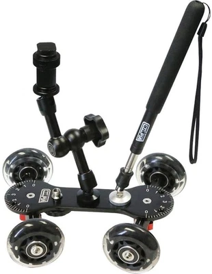 SK-22 Professional Skater Dolly - Rolling Slider for DLSR Cameras & Camcorder... - Image 1 of 4