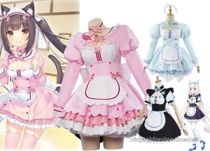 Juego NEKOPARA Vainilla Cosplay Garaje Kit Ver. Lindo vestido Chocola vainilla - Imagen 1 de 16