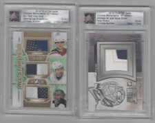 12/13 ITG Ultimate Memorabilia Art & Glove Felix Potvin Silver /4