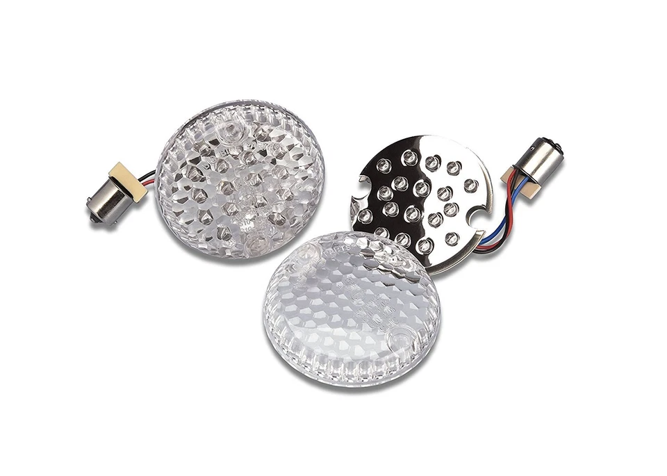 SHOW CHROME® INTERMITENTE LED, ÁMBAR DELANTERO PARA KAWASAKI # 10-1703 Foto 1 de 1