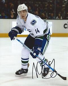Alexandre Alex Burrows Signed 8x10 Photo Vancouver Canucks Autographed COA B