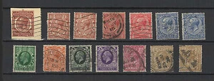 1912/35 GRANDE-BRETAGNE 14 timbres anciens oblitérés /T1221 - Picture 1 of 1