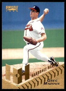 1996 Pinnacle #254 Greg Maddux Atlanta Braves - Picture 1 of 2