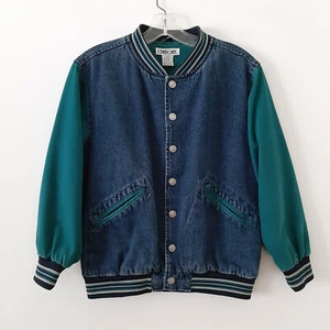NWOT Cherokee Heavyweight Denim Jean Jacket, Lined, Boy's 10-12 - Picture 1 of 10