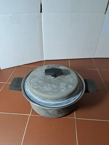 Vintage Miracle Maid Topf Pfanne ca..2 Quart sehr getragen eloxierte Aluminiumoberfläche - Bild 1 von 13