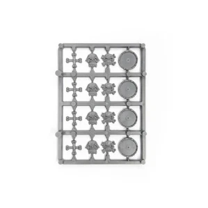 Warhammer Fantasy - Vampire Counts - Esqueleto Guerrero Escudo Sprue [Plástico] - Imagen 1 de 3