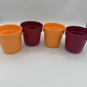 Tupperware Aloha Home Stackable Tumbler 12oz/ 350ml Set of 4 Tumblers - Picture 1 of 3