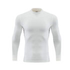 Men Compression Shirt Long Sleeve Top Base Layer Shirt Quick Dry Gym Sport Slim~