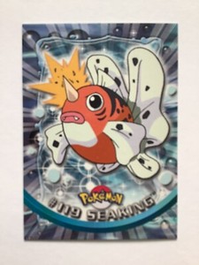 Topps Pokemon #119 Seaking Series 3 Trading Card TV Animation 2000 NM/M