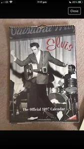 Official 1997 ELVIS Presley Calendar - Picture 1 of 1