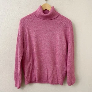 LOFT Rollkragen Pullover Gr. Rosa Struktur Langarm - Bild 1 von 5