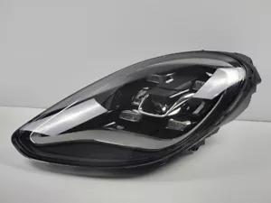 NICE! 2017-2020 PORSCHE PANAMERA LEFT DRIVERS CHROME FULL AFS LED HEADLIGHT OEM - Picture 1 of 9