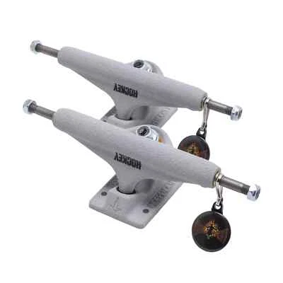 Set of 2 Independent Truck x Hockey Skateboards Silver Croc Skateboard Trucks - Image 1 of 3