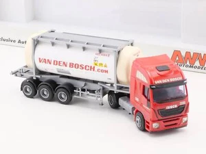 AMW AWM 9077.91 Iveco Tank-SZ Van Den Bosch LKW 1:87 WIE NEU! OVP SG 1703-06-36 - Picture 1 of 4