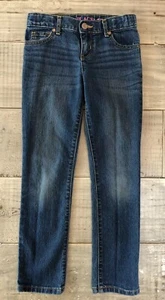 The Childrens Place Girls Skinny Jeans Adjustable Waist Size 8 EUC - Picture 1 of 5