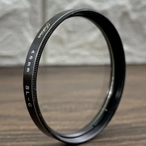Genuine Toshiba SL-C 46mm Circular Threaded Yellow Y2 Correction Lens Filter EXC - Picture 1 of 4