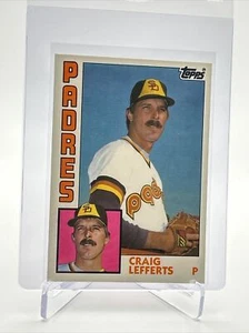 1984 Topps Traded TIFFANY Craig Lefferts Card #72T NM-MT FREE SHIPPING - Picture 1 of 3