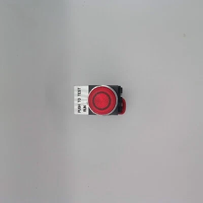 NUEVO LENTE ROJA WESTINGHOUSE PB3GT0T1/PB3T1 PUST TO TEST/TIPO TRANSFORMADOR 120V Foto 1 de 4