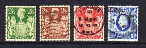 GB GEORGE V1 PART SET TO 10/- SG476-478a USED PREV HINGED MISC83-2 - Picture 1 of 2