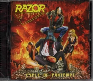 RAZOR-CYCLE OF CONTEMPT-CD-speed-thrash metal-infernäl mäjesty-onslaught-kreator - Picture 1 of 2
