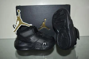 Jordan Stay Loyal 2 Toddler Boys' Basketball Shoes Triple Black DQ8400 001 NIB - Picture 1 of 3