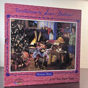 Vintage 1996 Susan Brabeau “Christmas Thieves” 750 Piece Jigsaw Puzzle - Picture 1 of 11