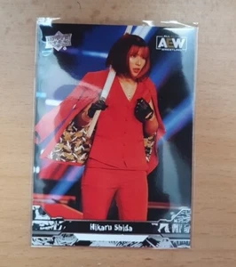 AEW 2023 Upper Deck # 30 HIKARU SHIDA / All Elite Wrestling Diva Card NJPW WWE - Bild 1 von 2