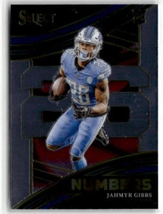 Jahmyr Gibbs 2023 Panini Select #NMB-JGI Select Numbers - Bild 1 von 2