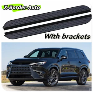 2PC Running Boards Side Steps Nerf Bars Fit For Lexus TX350 500h 550h 2024 2025 - Foto 1 di 7