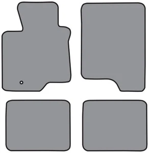 Alfombrilla de piso para Ford F-150 2001-2003 doble cabina Cutpile 4 piezas - Imagen 1 de 7