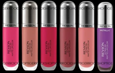 matte liquid lipstick + metallic matte by Revlon Ultra HD Lip Color many shades - Image 1 of 4