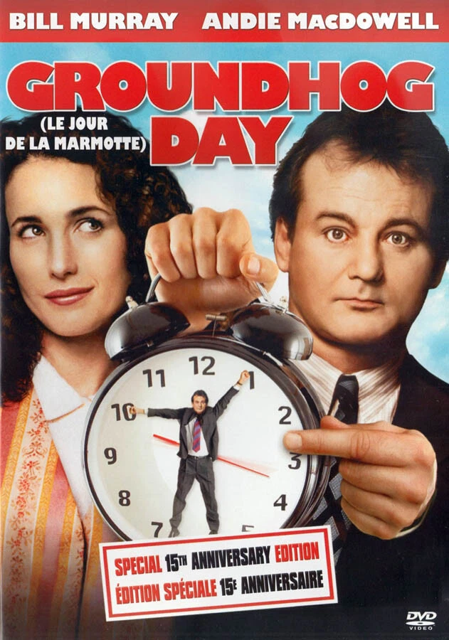 Groundhog Day (DVD, 2009, Canadian 15th Anniversary Edition Bilingual DVD) - Image 1 of 1