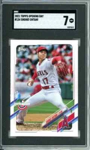 2021 Topps Opening Day Shohei Ohtani #134 SGC 7 NM Angels - Bild 1 von 2