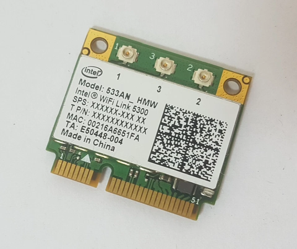 Intel WiFi Link 5300 533AN_ HMW, WLAN Modul aus Fujitsu Lifebook S6420 - Bild 1 von 1