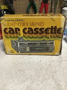 Realistic Super Mini Stereo Car Cassette - Picture 1 of 10
