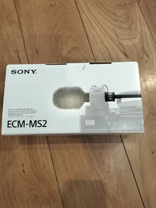 Sony Ecm-Ms2, Electret Condenser Microphone, Brand "NEW" - Picture 1 of 17