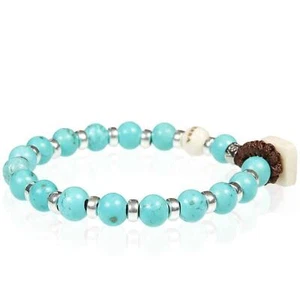 Bracciale Unisex GERBA LAB 084 con Pietre Naturali e Chiusura Madreperla - Imagen 1 de 2