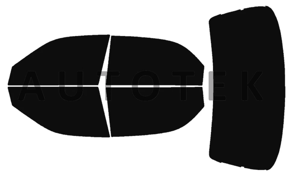 Película de ventana precortada en todos los lados cualquier tono para Mazda 626 sedán 1998-2002 Foto 1 de 4