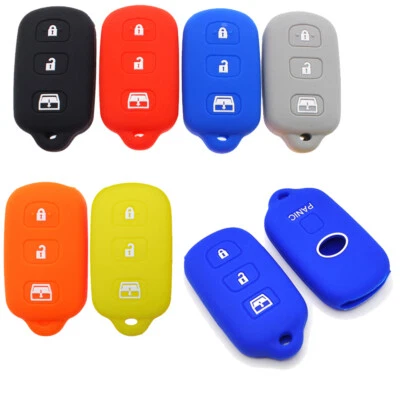 For 2005 2006 2007 2008 2009 Toyota 4Runner 4 Button Remote Key Fob Case Cover - Image 1 of 4