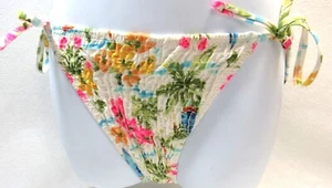 Traje de baño parte inferior Old Navy para mujer tiro medio cuerda texturizada talla S nuevo velero - Imagen 1 de 7
